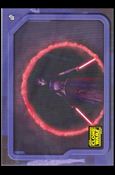 Star Wars: The Clone Wars Trading Card Stickers (Base Set) card 50 Ventress Cuts Through