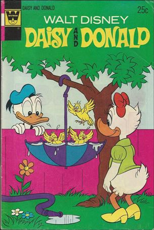 Daisy and Donald issue 6-B Whitman Cover