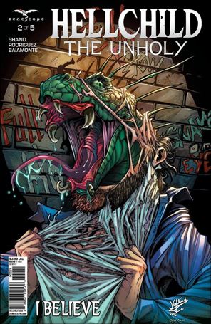 Hellchild: The Unholy issue 2-B J.G. Miranda Cover