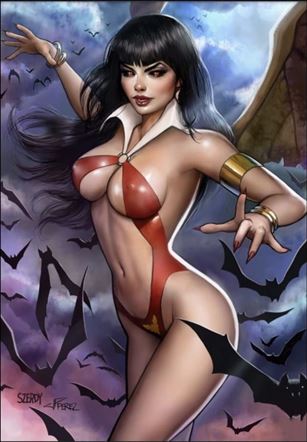 Vampirella (2019) issue 20-U Nathan Szerdy Comics Elite Virgin Cover
