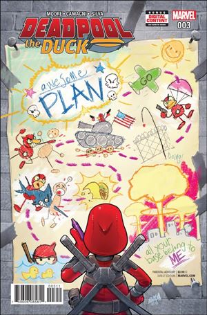Deadpool the Duck issue 3 David Nakayama Cover