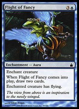 Magic the Gathering: Ravnica (Base Set)  card 49 Flight of Fancy