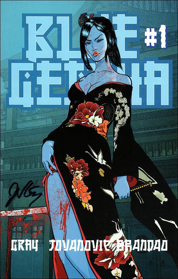 Blue Geisha issue 1 Diego Guerra Cover