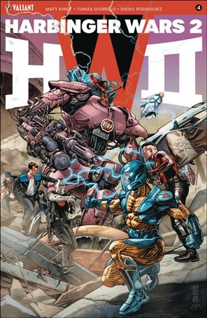 Harbinger Wars 2 issue 4 J.G. Jones Cover