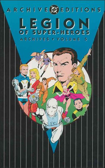 Legion of Super-Heroes Archives issue 5 Dust Jacket