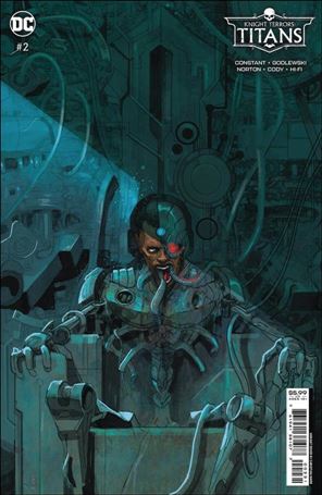 Knight Terrors: Titans issue 2-C Christian Ward Cardstock Cover