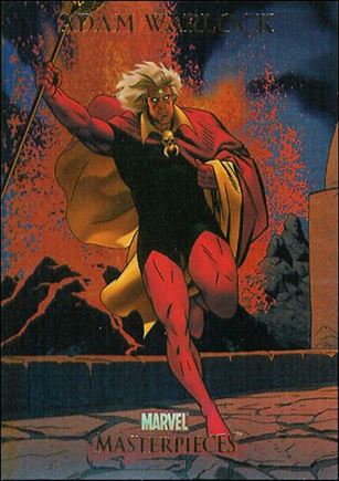 2007 Marvel Masterpieces (Parallel Foil Base Set) card 3 Adam Warlock