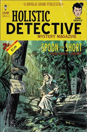Dirk Gently's Holistic Detective Agency: A Spoon Too Short issue 3-B Robert Hack Subscription Cover