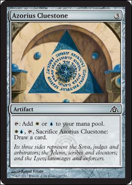 Magic the Gathering: Dragon's Maze (Base Set) card 136 Azorius Cluestone