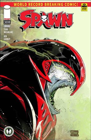 Spawn issue 308-D Todd McFarlane Cover (2nd Printing)