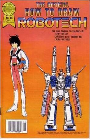 Official How to Draw Robotech Cover Image 2