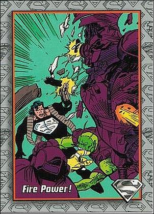 Return of Superman (Base Set) card 75 Fire Power!