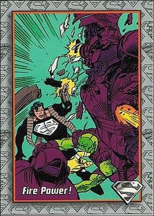 Return of Superman (Base Set) card 75 Fire Power!