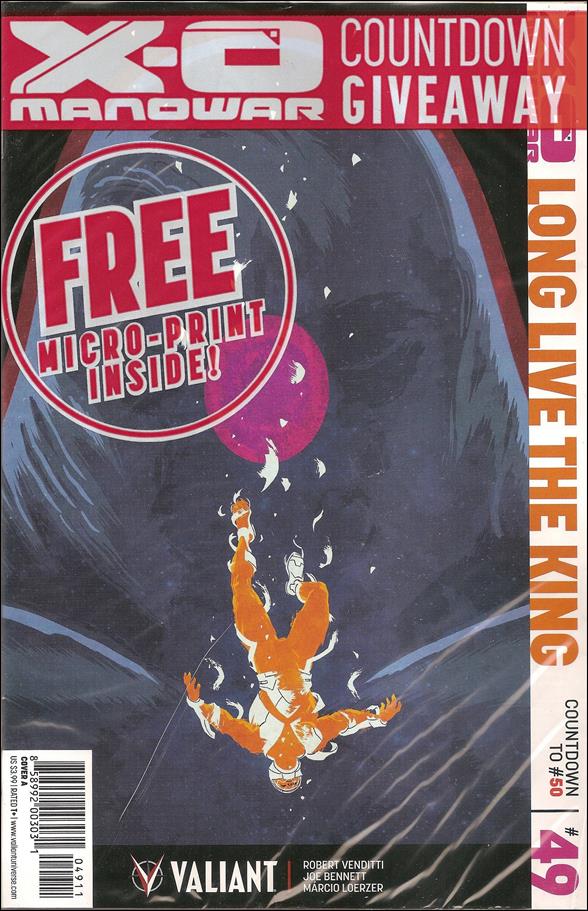 X-O Manowar (2012)  issue 49 Polybagged Kano Cover