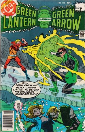Green Lantern (1960) issue 115-B UK Price Cover