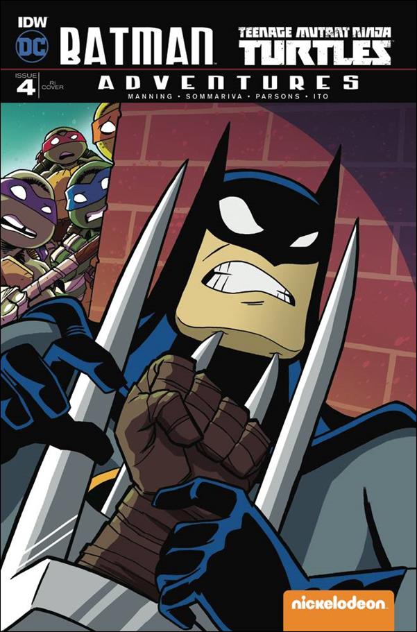 Batman/Teenage Mutant Ninja Turtles Adventures issue 4-C Tony Fleecs 1:10 Cover