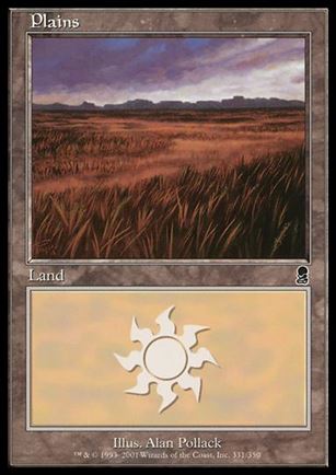 Magic the Gathering: Odyssey (Base Set) card 331 Plains