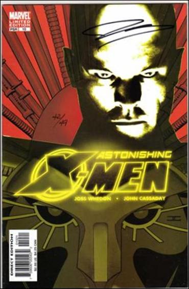 Astonishing X-Men (2004) issue 10-C DF Xavier/Danger Cvr. (Signed by J. Cassaday) 1/49