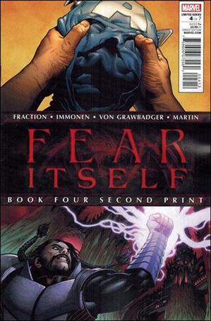 Fear Itself issue 4-D Steve McNiven Red Cover (2nd Printing)