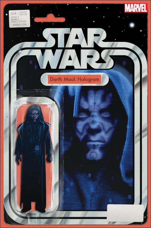 Star Wars (2020) issue 34-B John Tyler Christopher Action Figure Cover
