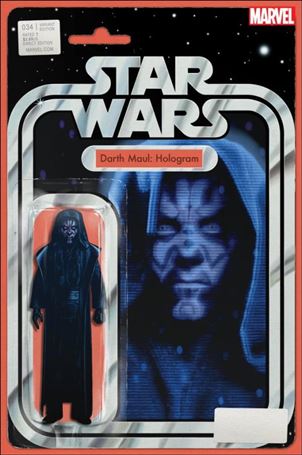 Star Wars (2020) issue 34-B John Tyler Christopher Action Figure Cover