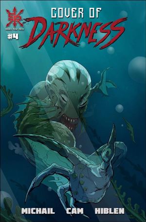 Cover of Darkness issue 4 MJ Hiblen Cover