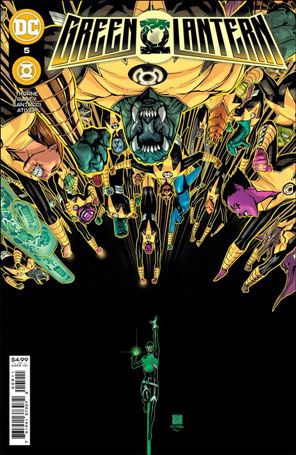Green Lantern (2021) issue 5 Bernard Chang Cover