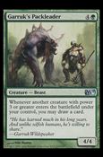 Magic the Gathering: 2011 Core Set (Base Set) card 177 Garruk's Packleader