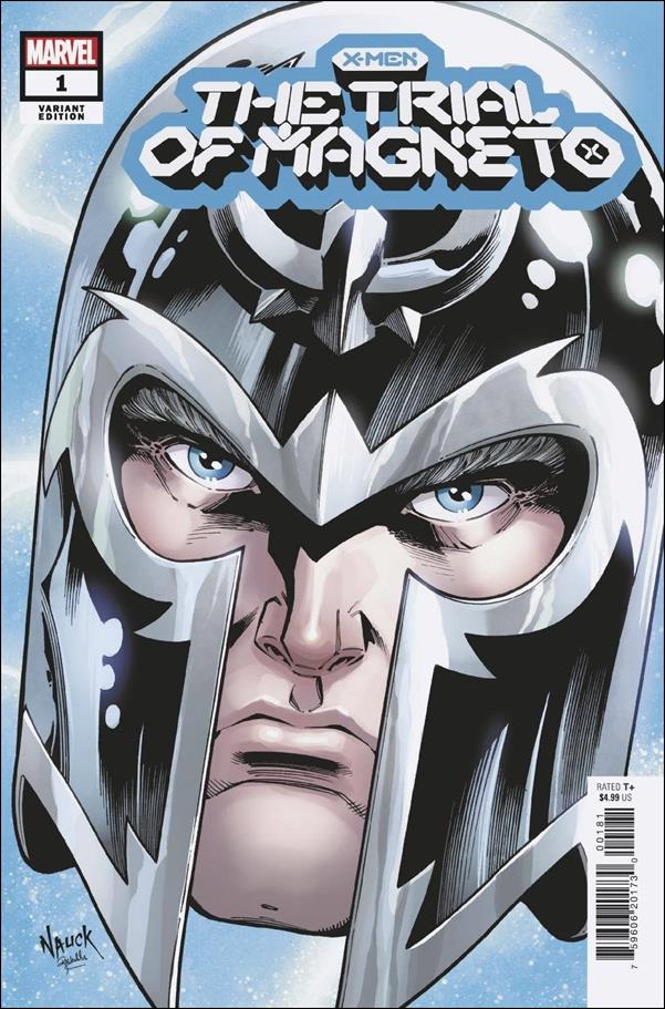 X-Men: The Trial of Magneto issue 1-F Todd Nauck Marvel Headshot Cover