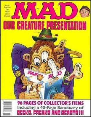 MAD Super Special issue 72 Mad Our Creature Presentation