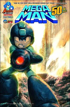 Mega Man issue 50-D Irvin Rodriguez Cover