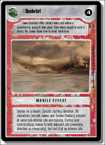 Star Wars: Jabba's Palace Limited (Base Set) card 149 Sandwhirl