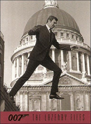 James Bond Connoisseur's Collection Volume One: The '60s (Base Set) card 78 The Lazenby File