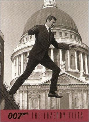 James Bond Connoisseur's Collection Volume One: The '60s (Base Set) card 78 The Lazenby File