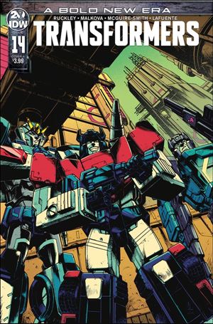 Transformers (2019) issue 14 Angel Hernandez Cover