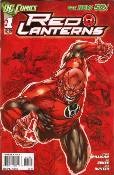 Red Lanterns issue 1-B Dark Red Cover (2nd Printing)