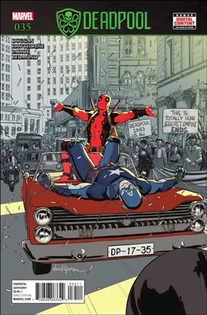 Deadpool (2016) issue 35 David Lopez Cover
