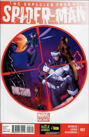 Superior Foes of Spider-Man issue 2 Ed McGuinness Cover