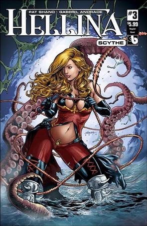 Hellina: Scythe issue 3 Gabriel Andrade Cover