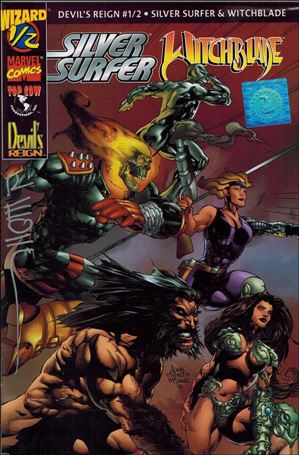 Devil's Reign (1997) issue 1/2-C Wizard Authentic Edition (Signed by David) w/ COA