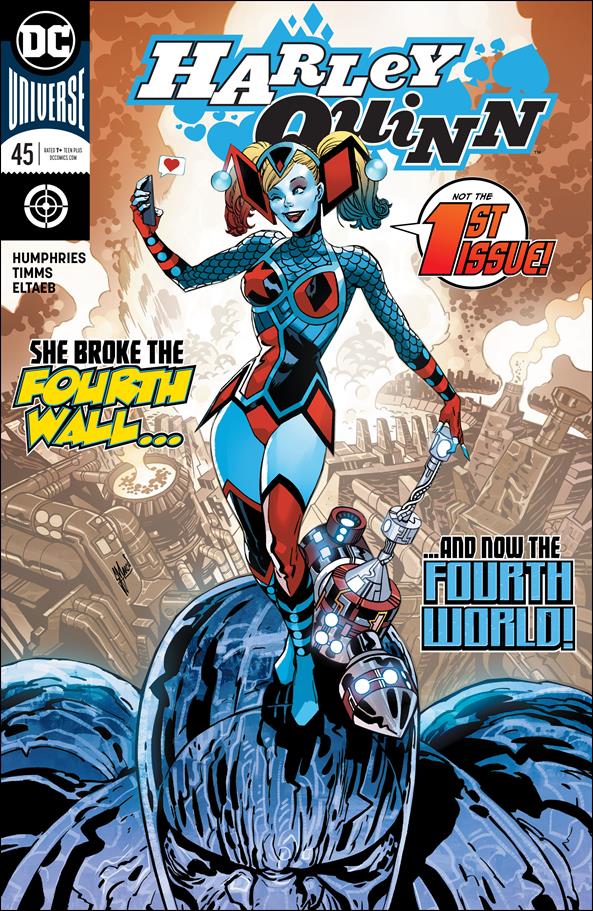 Harley Quinn (2016) issue 45 Guillem March Cover