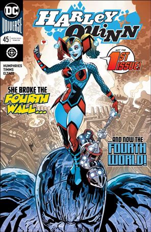 Harley Quinn (2016) issue 45 Guillem March Cover