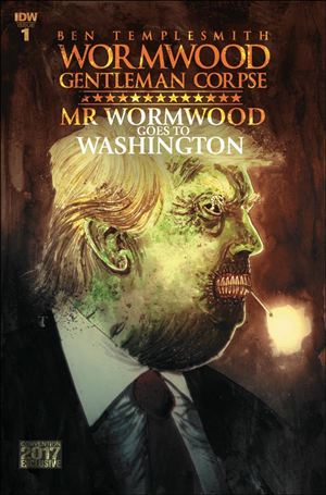 Wormwood Gentleman Corpse: Mr. Wormwood Goes to Washington issue 1-E NYCC Exclusive Cover