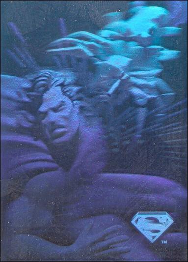 Superman Holo Series (Silver Hologram Base Set) card 3 Insectoid Attack! 