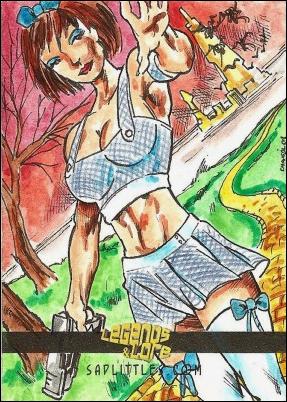 Legends & Lore (Sketch Card Subset) card DC Darren Chandler 1/60
