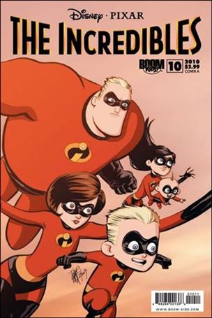 Incredibles (2009) issue 10 Incredibles Family Cover