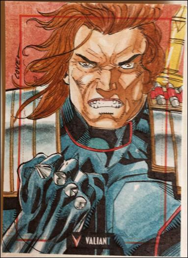 2013 Valiant Comics Preview Trading Card Set (Sketch Card Subset) card RC-07
