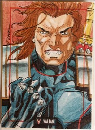 2013 Valiant Comics Preview Trading Card Set (Sketch Card Subset) card RC-07