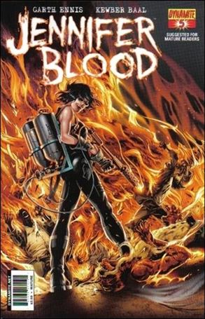 Jennifer Blood (2011) issue 5-B Jonathan Lau 1:10 Cover