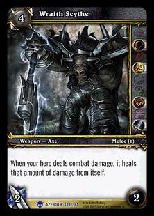 World of Warcraft: Heroes of Azeroth (Base Set) card 339 Wraith Scythe